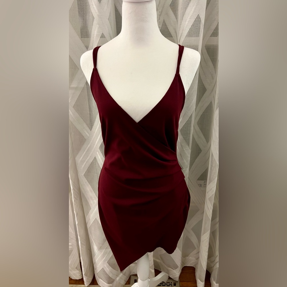 Burgundy Windsor Cocktail Dress